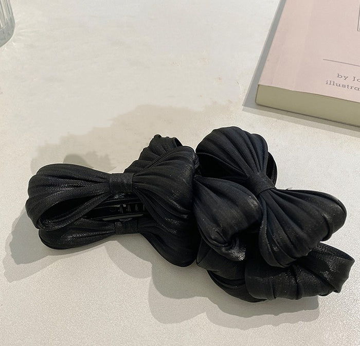 Korean-style Chic Bow Banana Clip