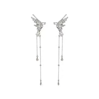Butterfly Fringe Ear Cuff