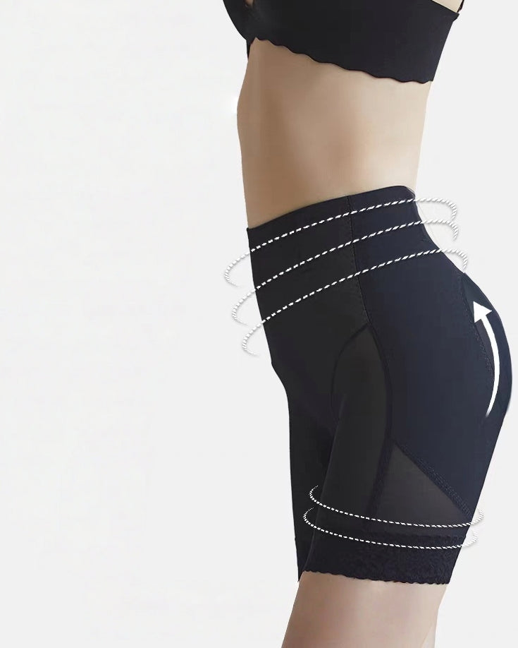 Ultra-Thin High-Compression Tummy Control &amp; Butt-Lifting Shapewear Shorts