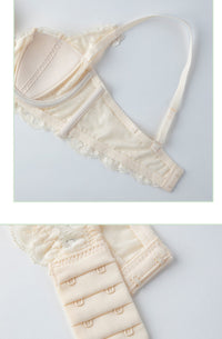 French Lace Lightweight Soft Underwire Bra