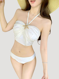 Fairy-Style Alluring 3-Piece Swimsuit Set