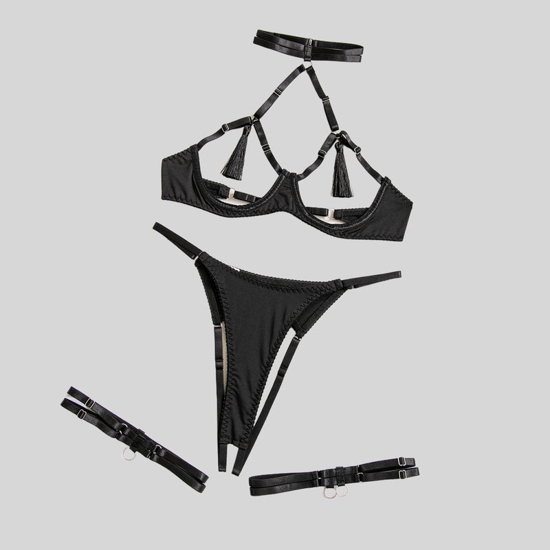 Cutout Lingerie Set