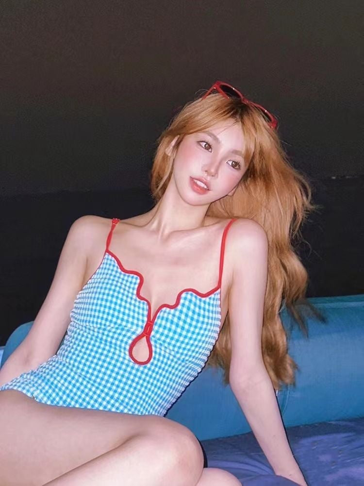 THAI BRAND APRILPOOLDAY-CLAUDIA'S FOREVER ONE(Red Mini Dress 2-Piece Set Included)