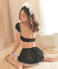 Two-Piece Maid Costume Lingerie