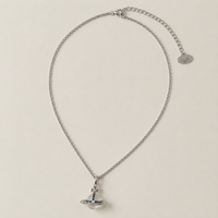Crystal Saturn Pendant Necklace