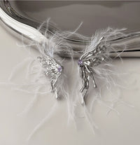 Unique Design Butterfly Feather Ear Cuff