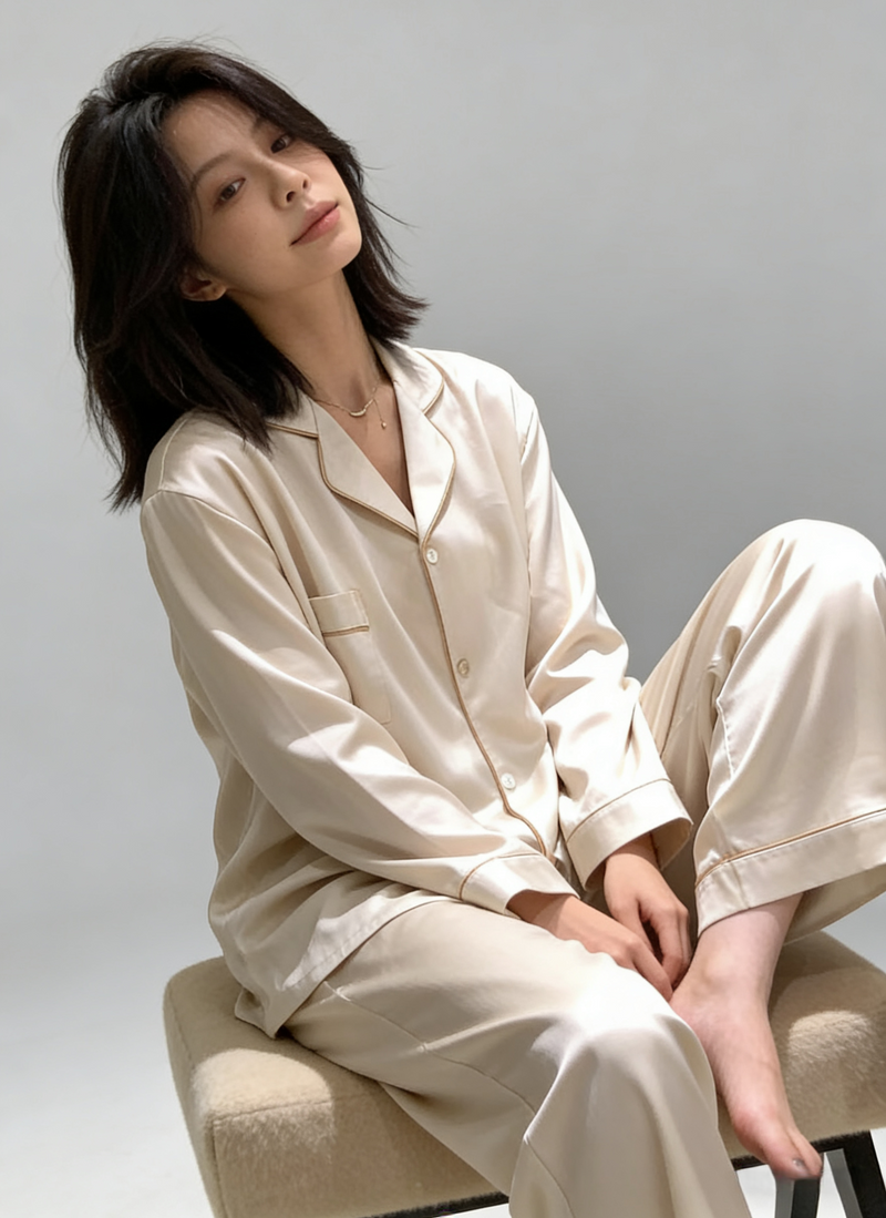 Tencel METWO Korean-style pajama / loungewear set