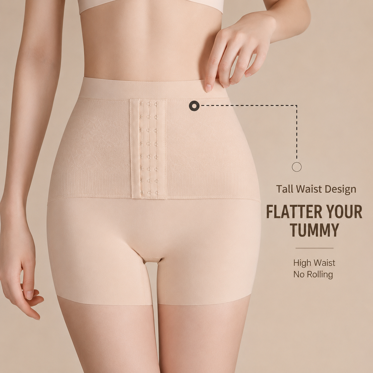 3-in-1 Tummy Control &amp; Butt Lifting Safety Shorts (2-Pack)
