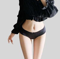 French Satin Low-Rise Lace Panties (2-Pack)