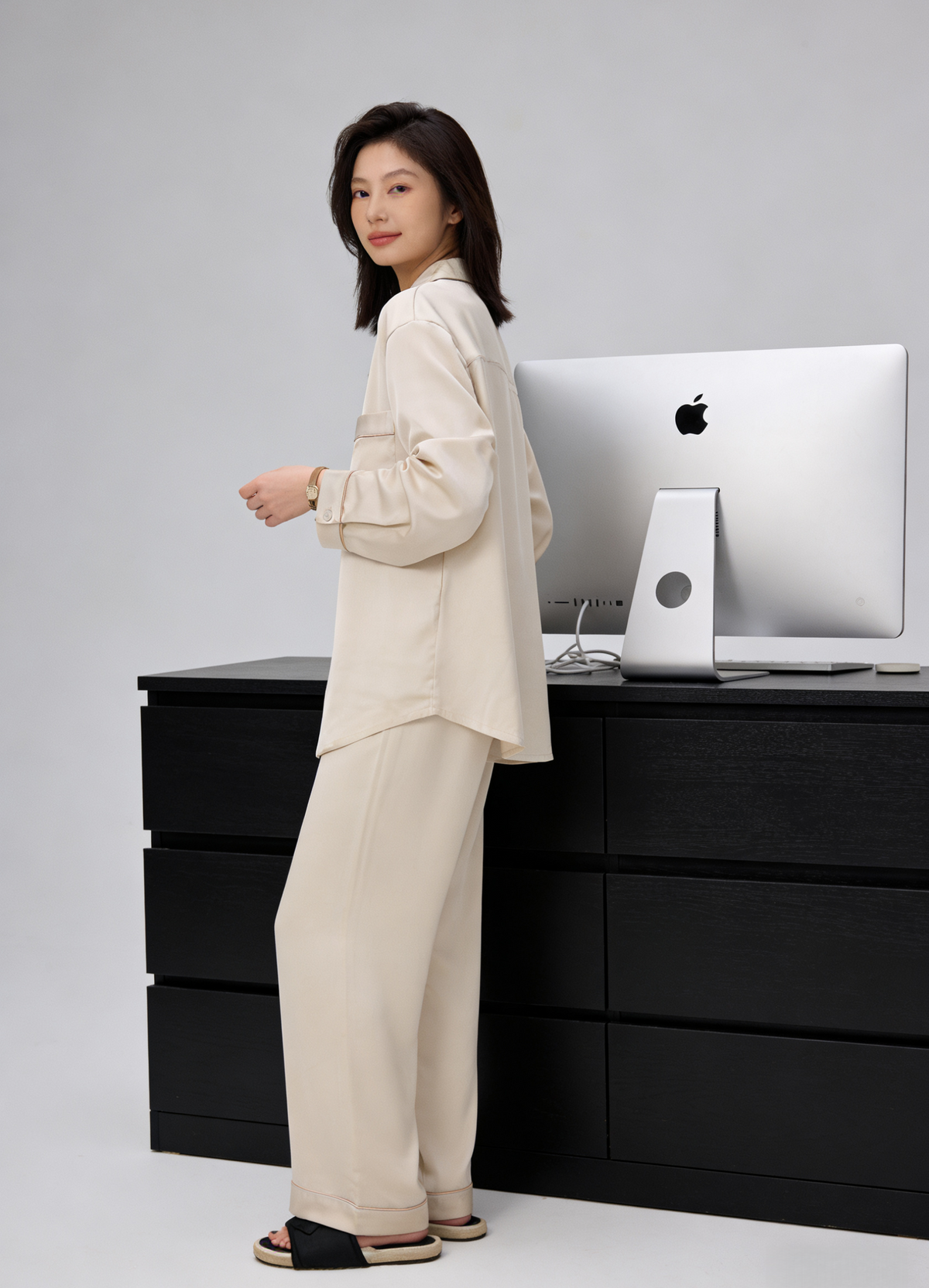 Tencel METWO Korean-style pajama / loungewear set