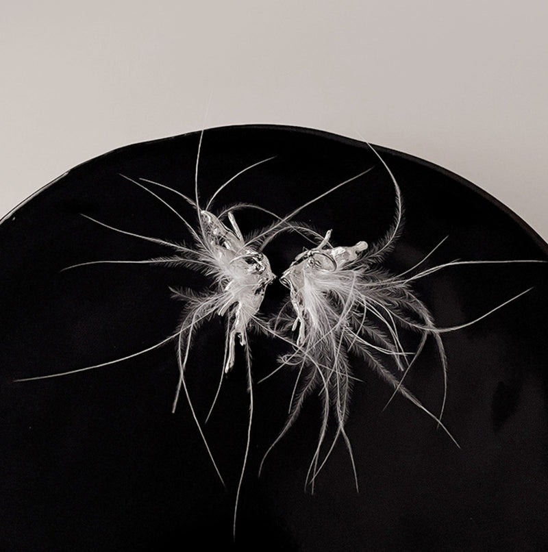 Unique Design Butterfly Feather Ear Cuff