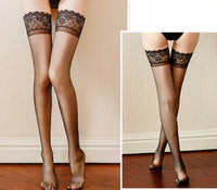 Sexy Lace Peacock Over-the-Knee Stockings
