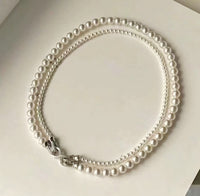Swarovski Double-Layer Pearl Necklace