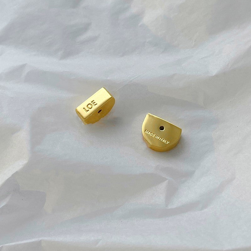 Ultra-delicate hollow abstract stud earrings