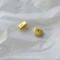 Ultra-delicate hollow abstract stud earrings