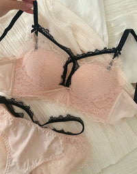 Lace Push-Up Wireless Lingerie Set