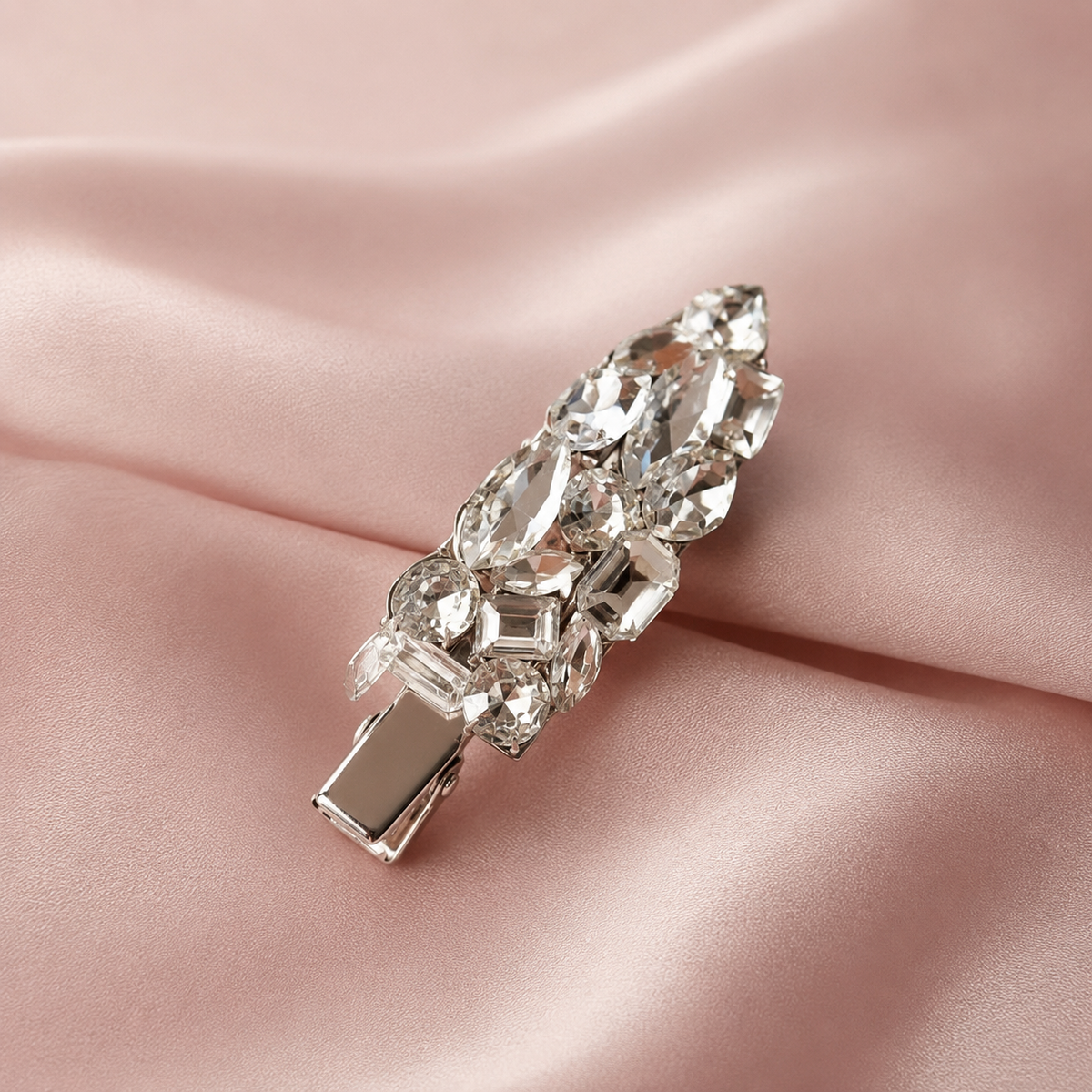 Korean-Inspired Crystal Bang Hair Clips