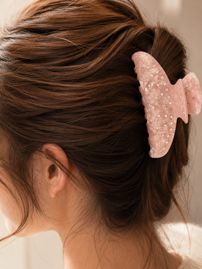 Elegant Rhinestone Hair Claw Clip