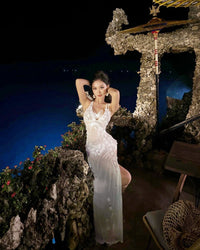 Exquisite 3D Floral Bikini 3-Piece Swimsuit Set