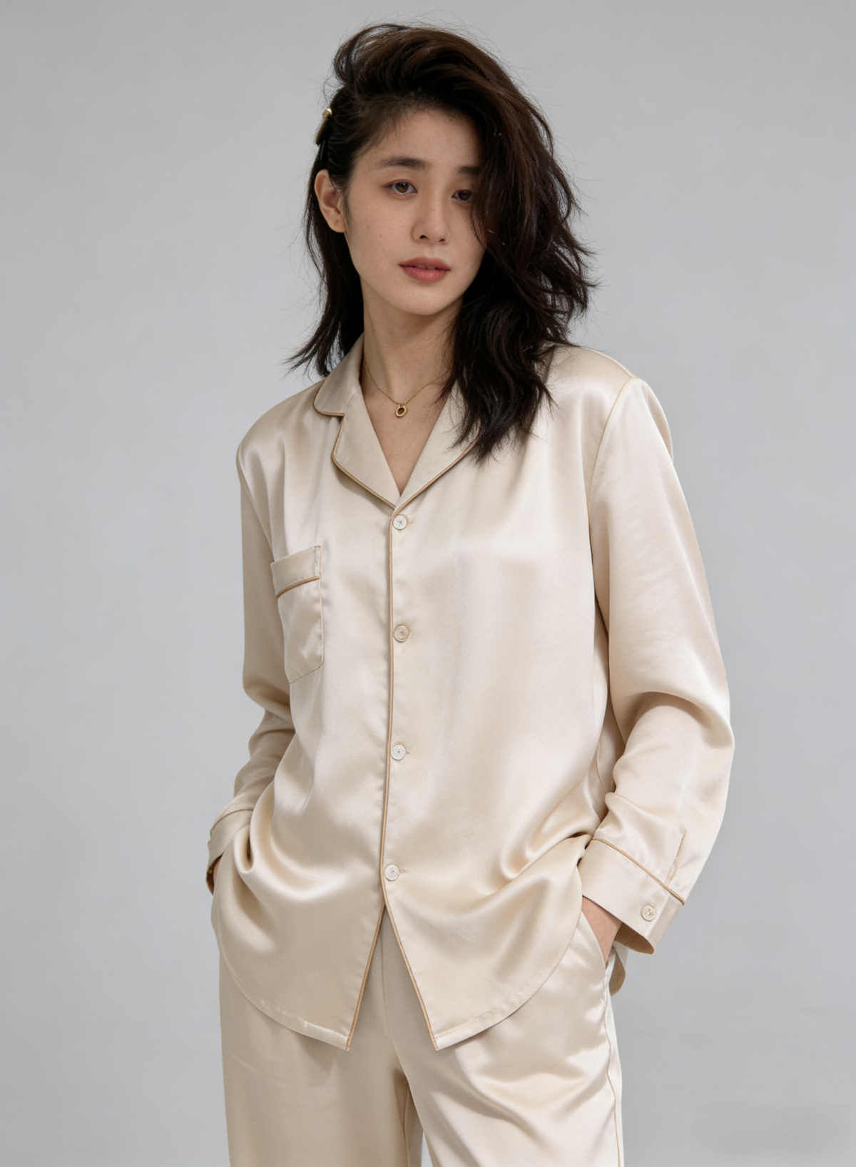 Tencel METWO Korean-style pajama / loungewear set