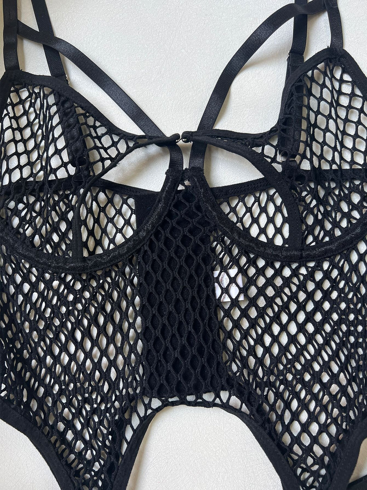Mesh Sheer Push-Up Bodysuit