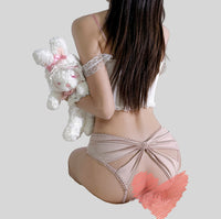 French Satin Low-Rise Lace Panties (2-Pack)