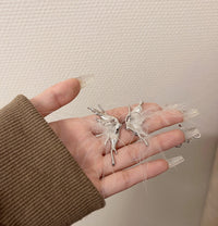 Unique Design Butterfly Feather Ear Cuff