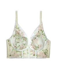 French-Style Sexy Sweet Non-Wired Bra with Latex Cups