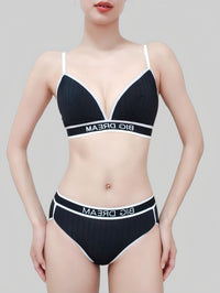 Small Bust Push-Up Triangle Cup Seamless Wireless Bra