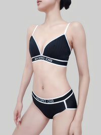 Small Bust Push-Up Triangle Cup Seamless Wireless Bra