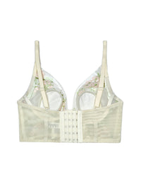 French-Style Sexy Sweet Non-Wired Bra with Latex Cups