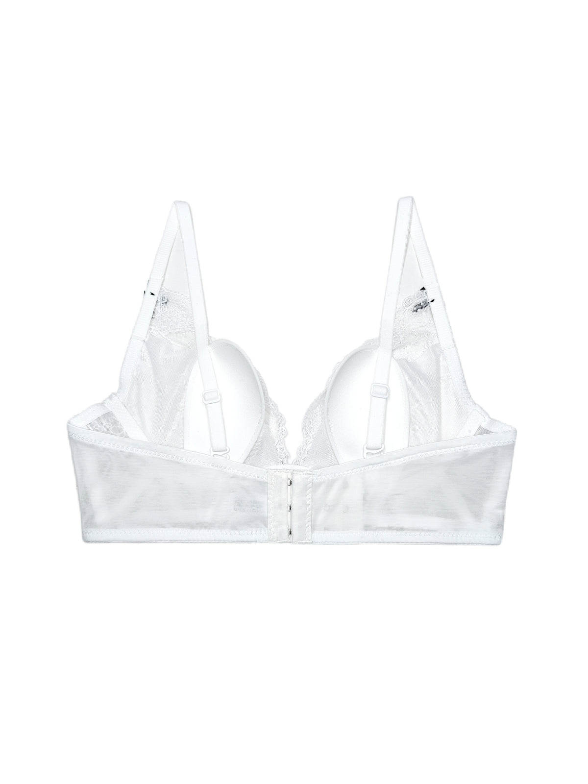 French Bunny Ear Crystal Cup Wireless Bra