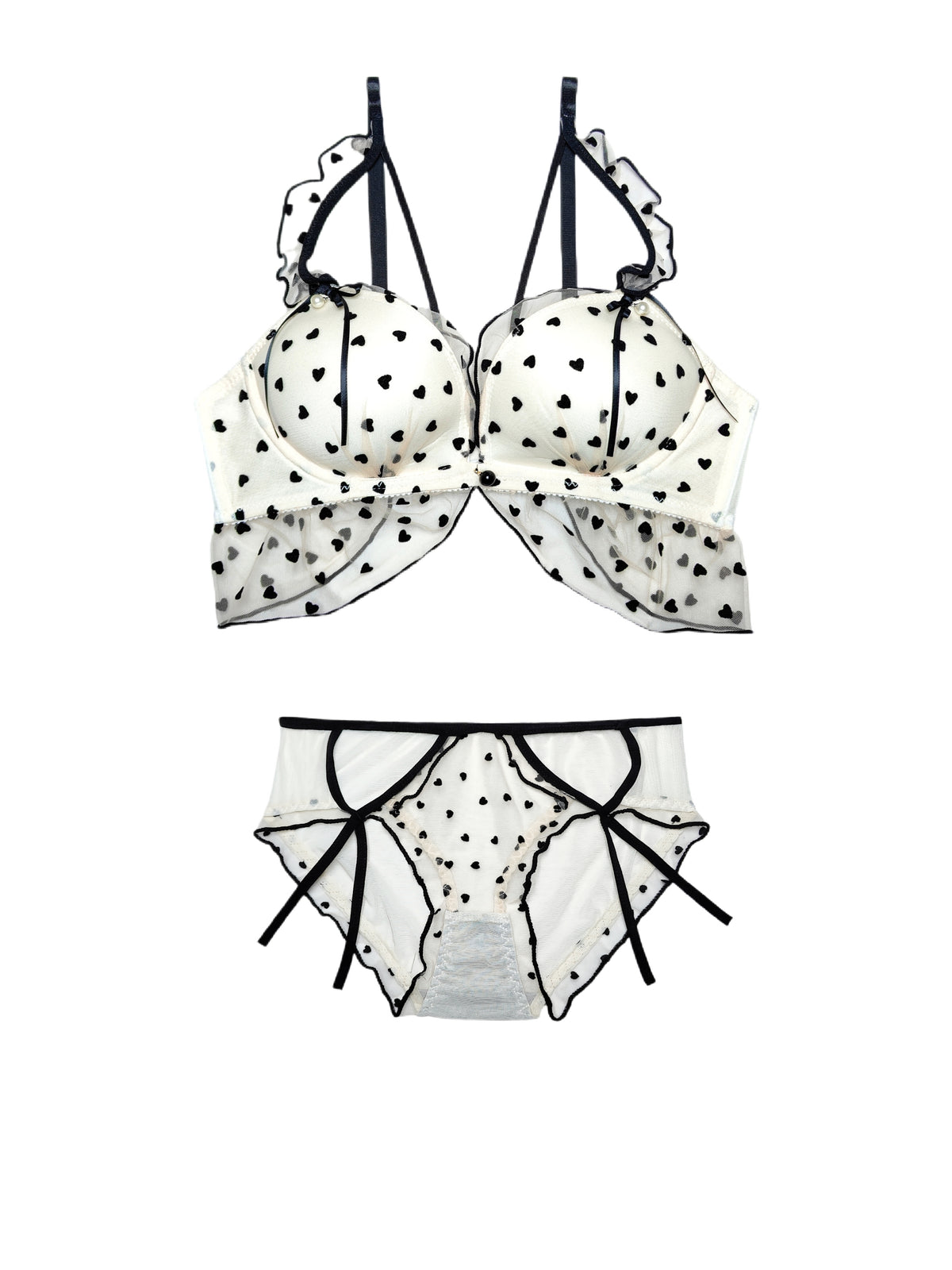 Sheer Polka Dot Wireless