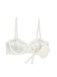 Ultra-Thin Strapless Bandeau Bra with Two-Way Wear