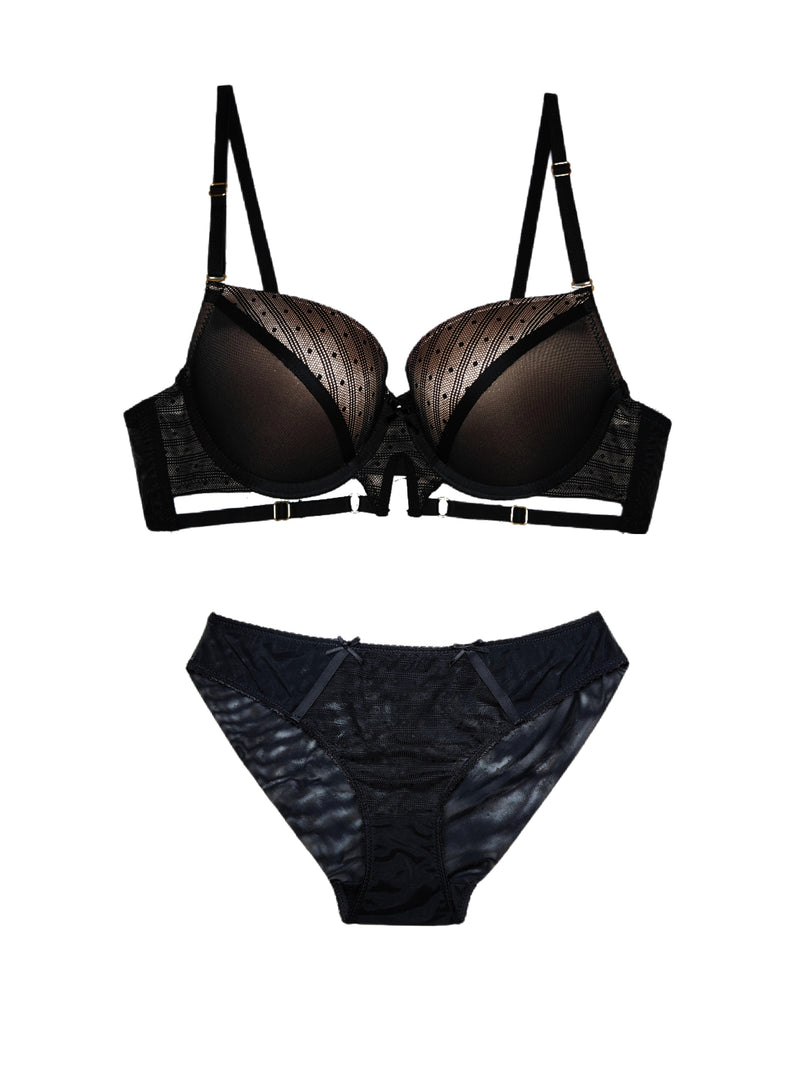 Sexy Anti-Sag Underwire Lingerie Set