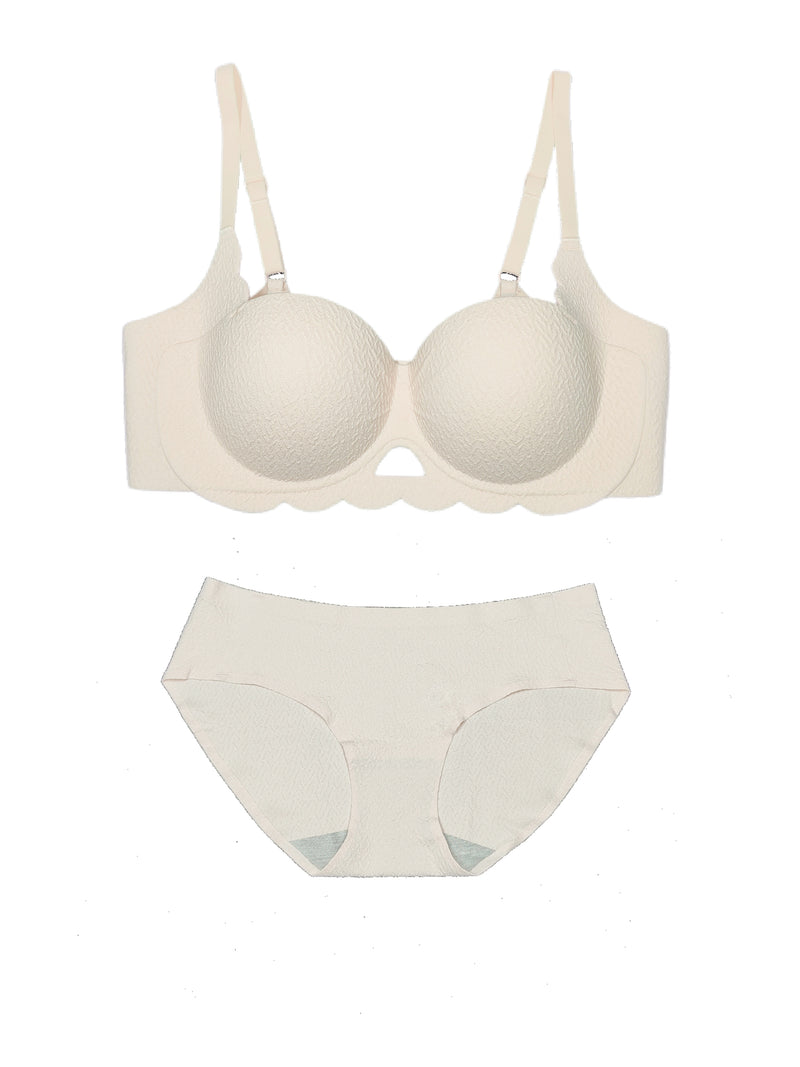 3D Stereoscopic Palm Cup Flat-to-C-Cup Bra