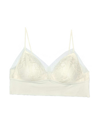 French Lace Latex Cotton Bra