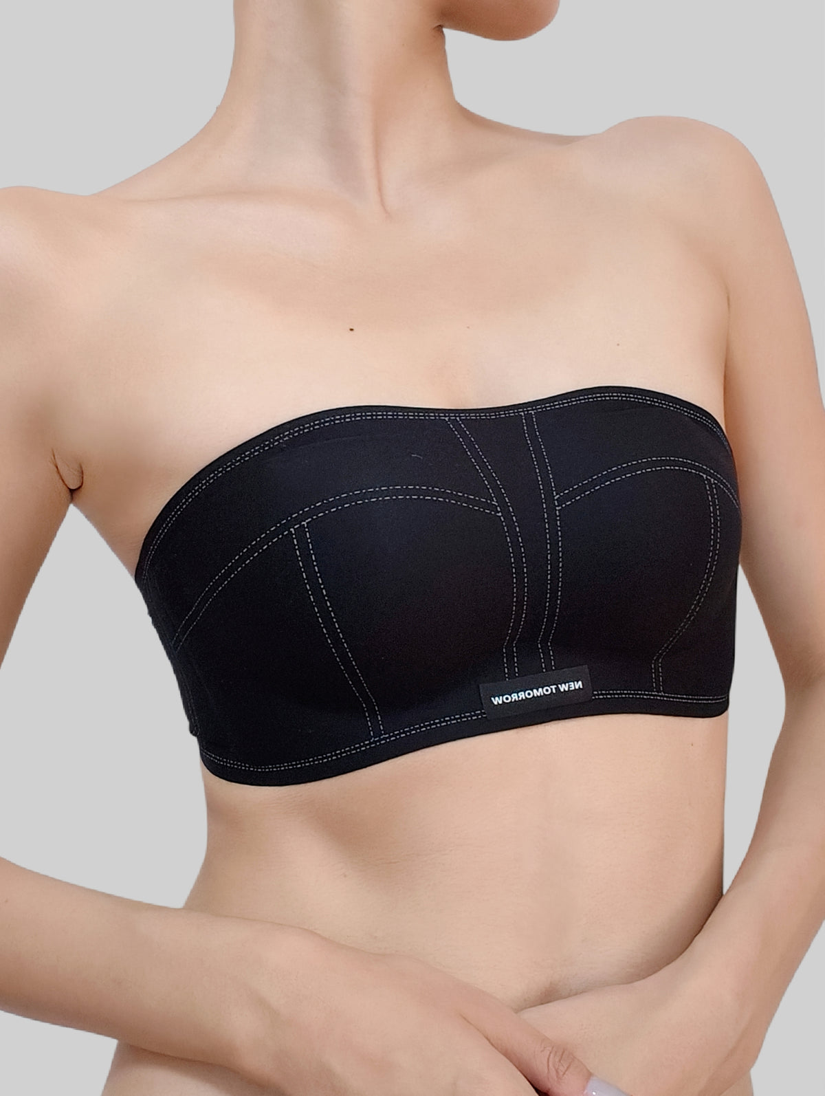 4D Cloud Feel Strapless Anti-Slip Bra (No Panties)