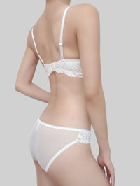 French Lace Lightweight Soft Underwire Bra