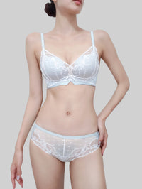 Elegant Comfort: Japanese-Style Deep V Wireless Bra